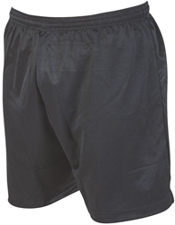 Precision voetbalshort junior zwart XS ademend sportbroekje