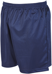 Precision voetbalshort junior micro-streep navy sportbroek S