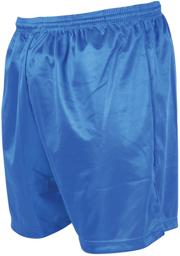 Precision voetbalshort micro-streep volwassenen Royal L sportbroek