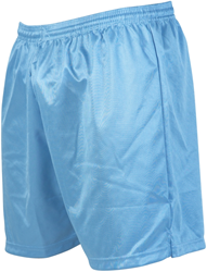 Precision voetbalshort micro-stripe volwassenen XL lichtblauw polyester