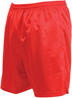 Precision voetbalshort micro-streep volwassenen rood XL sportbroek