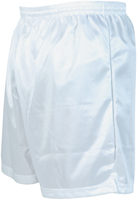 Precision voetbalshort micro-stripe unisex wit XL sportbroek