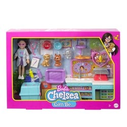 BEX Barbie Chelsea Dierenarts speelset - Poppen & Dierenarts accessoires