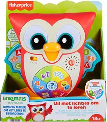 Fisher-Price Linkimals interactieve uil educatief speelgoed licht geluid
