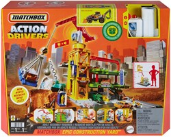 Mattel bouwplaats speelset - Matchbox Action Drivers met licht en geluid
