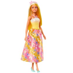 BEX Barbie pop - Royal Princess modepop - geel haar - fantasie speelgoed