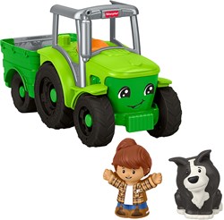 Fisher-Price Little People tractor - muzikaal boerderij speelgoed voor peuters