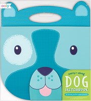 Ooly carnet de croquis chien - carnet d'art portable pour enfants