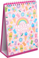 Ooly carnet de croquis Sugar Joy - carnet à dessin debout pailleté pour enfants
