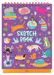 Ooly schetsboek Pets At Play - staand tekenboek voor kinderen