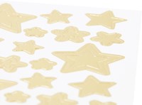 Ooly stickers étoiles dorées - Stickiville skinny autocollants décoratifs-2