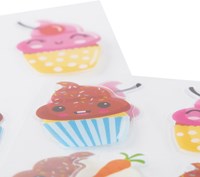 Ooly stickers Stickiville Skinny Happy Cupcakes décoration-2
