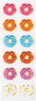 Ooly stickers Stickiville Skinny Happy Donuts vinyle transparent-3
