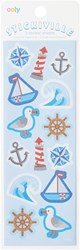 Ooly stickers Stickiville Skinny Nautical - plaisir créatif avec des autocollants