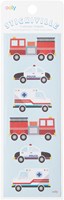 Ooly stickers Stickiville Skinny véhicules d'aide enfants