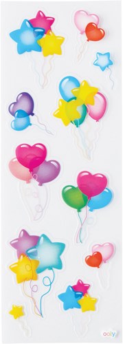 Ooly stickers ballons Stickiville skinny - loisirs créatifs amusants-3
