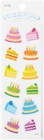 Ooly stickers gâteaux d'anniversaire - Stickiville Skinny décoration