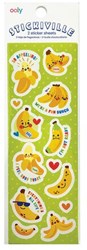 Ooly Stickiville autocollants - petites bananes fines - décoration amusante