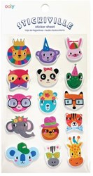 Ooly Stickiville autocollants - Party Animals - animaux festifs