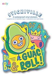 Ooly stickers Stickiville Punny Pals vinyl set van 4 die-cut