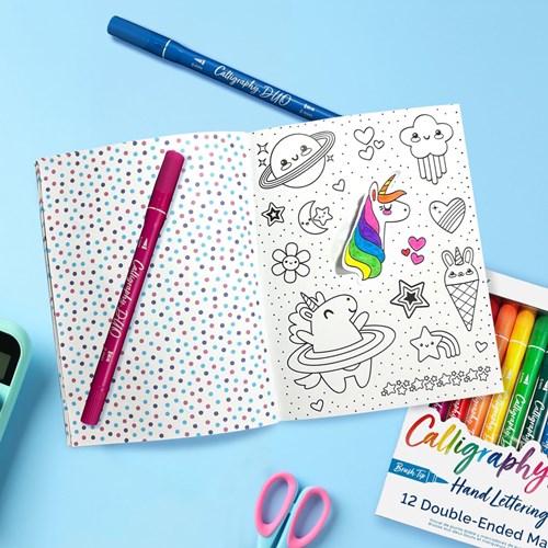 Ooly kleurboek stickerboek Cute-A-Licious Doodles creatief knutselen-3