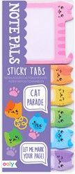 Ooly Note Pals Sticky Tabs Cat Parade