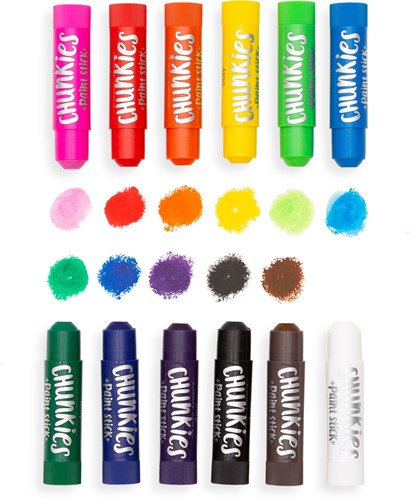 Marqueurs de peinture Ooly 'Chunky Paint Sticks'.