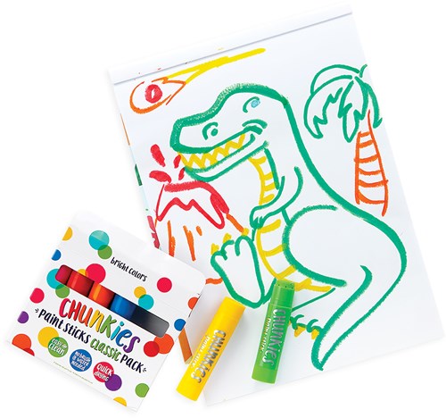 Ooly - Chunkies Verfstiften Classic Set - 6 Kleuren - Kinderen-2