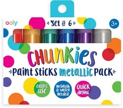 Ooly Chunkies Verfstiften Metallic