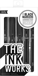 Ooly zwarte markers - creatieve inktstiften set voor kunstenaars
