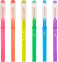 Ooly glitter markeerstiften - set van 6 neon kleuren