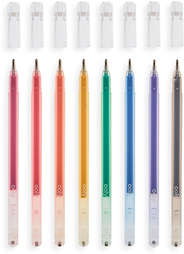 Ooly Stralende Schrijvers Glitter Gel Pennen-3