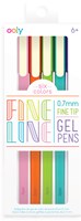 Ooly gelpennen - fijne lijn gekleurde gelpennen set van 6 stuks