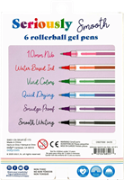 Ooly gelpennen set - Seriously Smooth rollerball pennen 6 stuks-2