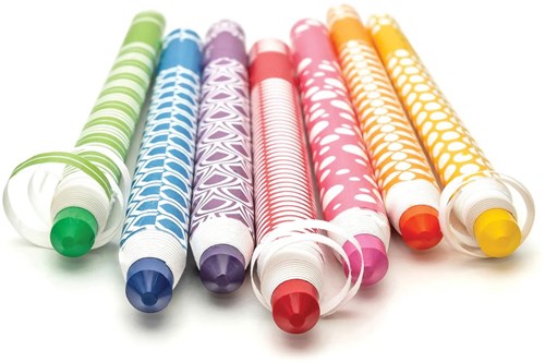 Ooly crayons de couleur Color Appeel - set de 12 crayons à peler-2