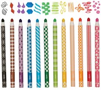 Ooly crayons de couleur Color Appeel - set de 12 crayons à peler-3