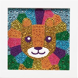 Ooly knutselpakket Gem Art Kit - creatieve dierenkunst met edelstenen