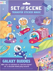 Ooly stickers transfer set Galaxy Buddies creatief speelgoed