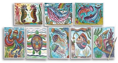 Ooly peinture à l'eau - Océan Magique - Couleurs cachées - Jouet créatif-3