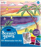 Ooly kit d'art aquarelle - peinture pour enfants et adultes - Ocean Paradise