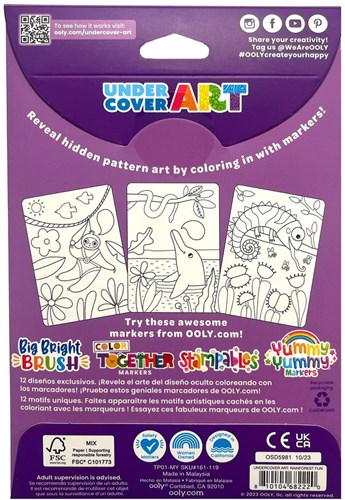 Ooly kleurboek verborgen patronen regenwoud - creatieve activiteit-2