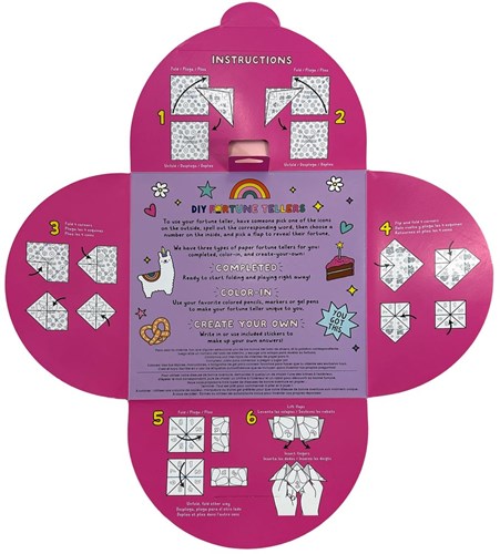 Ooly kit créatif papier diseuses de bonne aventure - activité créative pour enfants-3