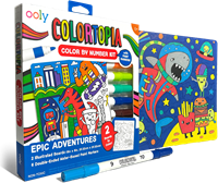 Ooly kit peinture par numéro - Colortopia Epic Adventures - Jouet créatif-2