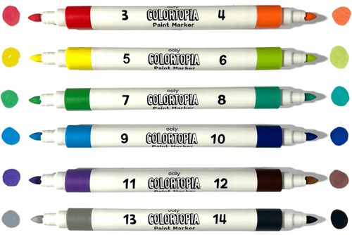 Ooly schilderen op nummer set - Colortopia Epic Adventures - Creatief speelgoed-3