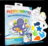 Ooly kit de peinture aquarelle enfants - Ocean Pals - art créatif-2