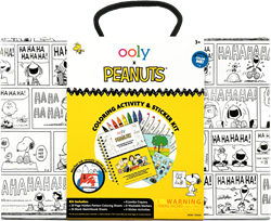 Ooly Peanuts kleur- en stickerpakket - Creatieve knutselset voor kinderen