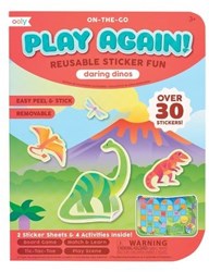 Ooly Play Again Mini On The Go Activity Kit Daring Dinos (en anglais)