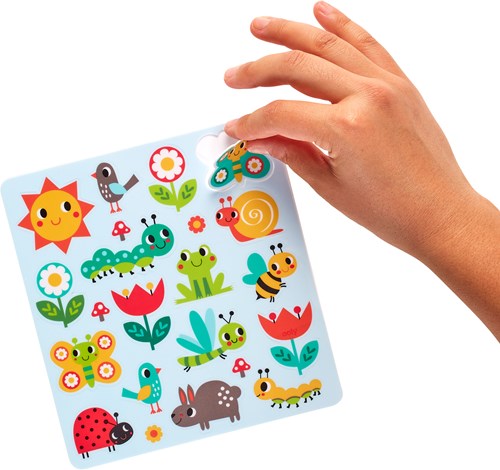 Ooly activiteitenkit Play Again Mini On The Go zonnetuin stickers-2
