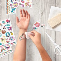 Ooly tatouages temporaires enfants Funtastic Friends set de fête-3