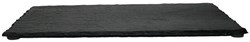Sous-verre ardoise plateau de service 17x34cm noir multicolore